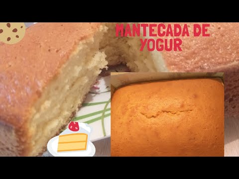 MANTECADA DE YOGUR - RECETAS CON MAMÁ / YOGURT SHORTBREAD - RECIPES WITH MOM