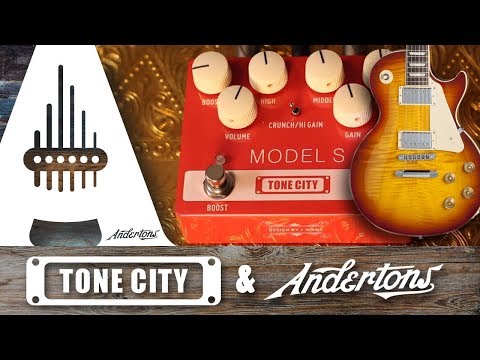 Tone City TC-T34 Model S Distortion 2016 Red image 2