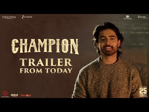 Roshan’s Excitement Ahead of Champion Trailer | Anaswara Rajan | December 25th Release