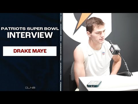 Drake Maye REACTS to Losing the Super Bowl | Patriots Postgame Interview