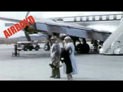 BOAC DC-7 G-AOID (Ca. 1950's)