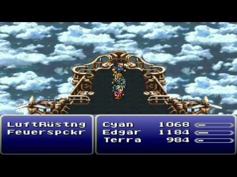Let's Play Final Fantasy VI #057 [Deutsch] - Kampf über den Wolken