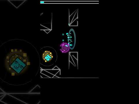 Got 18% on black blizzard (real) #geometrydash #gd #viral #shortsfeed