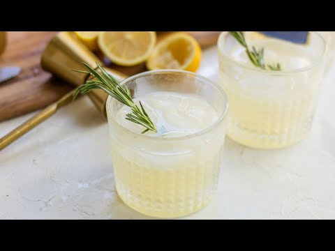 Meyer Lemon Tom Collins Cocktail Recipe