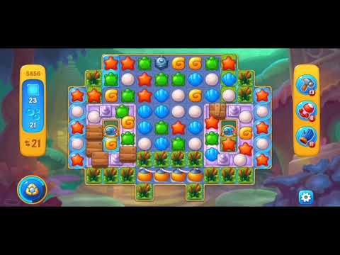 Fishdom 5856 Hard Level - NO 💣🧨💥