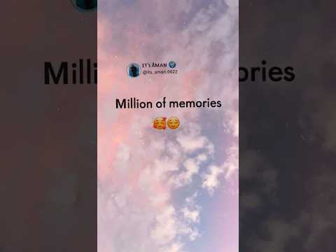 Million of memories 🥰❤️ | best friend love status | bestie quotes | #bestie #quote #shorts