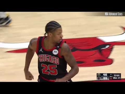 Dalen Terry Highlights 13 Points in 13 Minutes vs Nuggets (1.27.25)