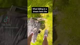 Falling in dream be like #shorts #meme