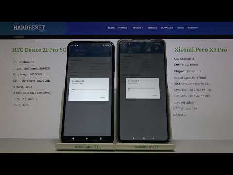 How to Run Vulkan GPU Geekbench 5 on HTC Desire 21 Pro vs POCO X3 Pro – Geekbench Performance Test