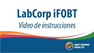 LabCorp iFOBT Instrucciones de Kit de Prueba