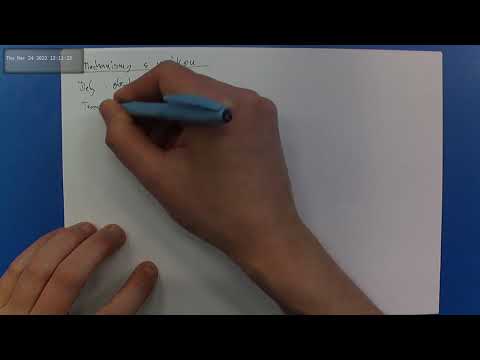 Kinematika 2022 - záznam přednášky č.7.