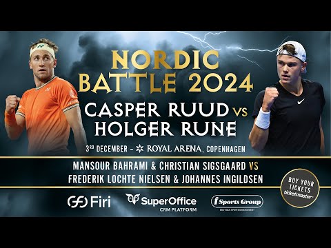 NORDIC BATTLE 2024 - CASPER RUUD vs HOLGER RUNE