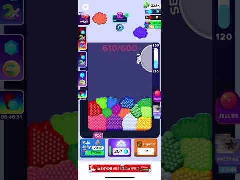 Playing Merge the Jelly