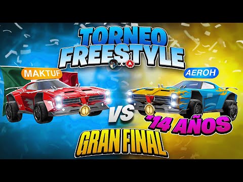 AEROH VS MAKTUF 🚀 *FINAL DEL TORNEO* MUNDIAL DE FREESTYLE DualView x AIMCONTROLLERS Rocket League