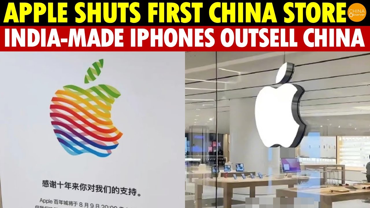 China Tries to Control Apple, But Messes It Up! Apple Closes First China Store, Accelerates Exit