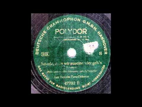 Schade, dass wir auseinandergeh'n / Lutz Templin & Tanzorchester mit Refraingesang