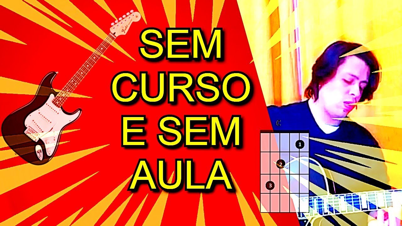 Como aprender a tocar guitarra SOZINHO na INTERNET (Tutorial extraordinário)