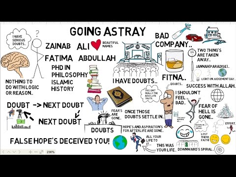 HOW WE LOSE OUR FAITH - Nouman Ali Khan Animated