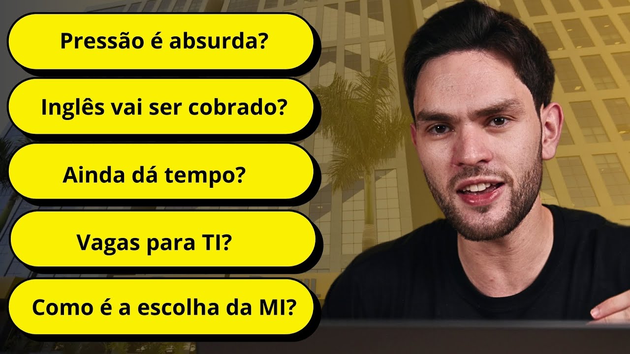 Ainda dá Tempo de Estudar? Pressão é Absurda no Banco? Dúvidas Concurso Banco do Brasil