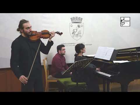 Bartók Béla - Román népi táncok - Aron Cavassi, Eliza Puchianu