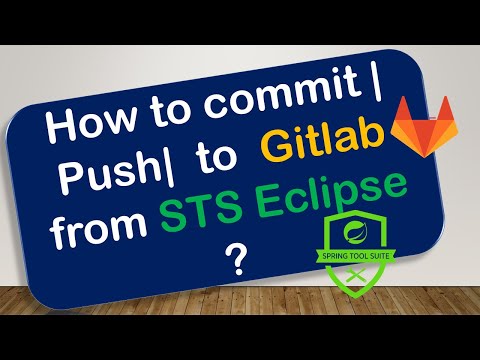 How To Use Git Using Eclipse Commit Push Adding Git View To Sts Eclipse