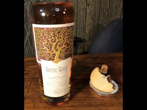 Whisky Review 298; The Spice Tree, Compass Box, Blended Malt Scotch Whisky and Walker's Mince Pies