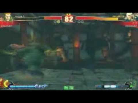 SF4:Niconico Mark (Gu) vs PE (Ru) - TRF 11-09-2009