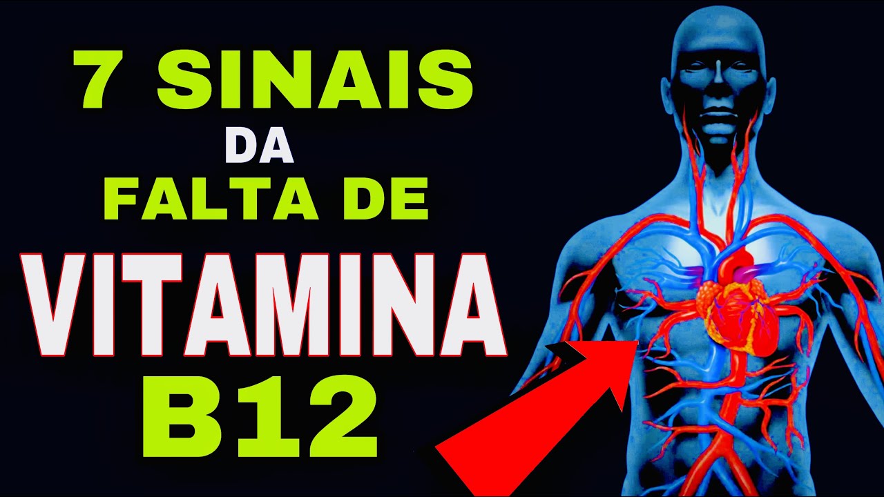 7 SINAIS que VITAMINA B12 está BAIXA (Sintomas de Deficiência de Vitamina B12 - Cobalamina)