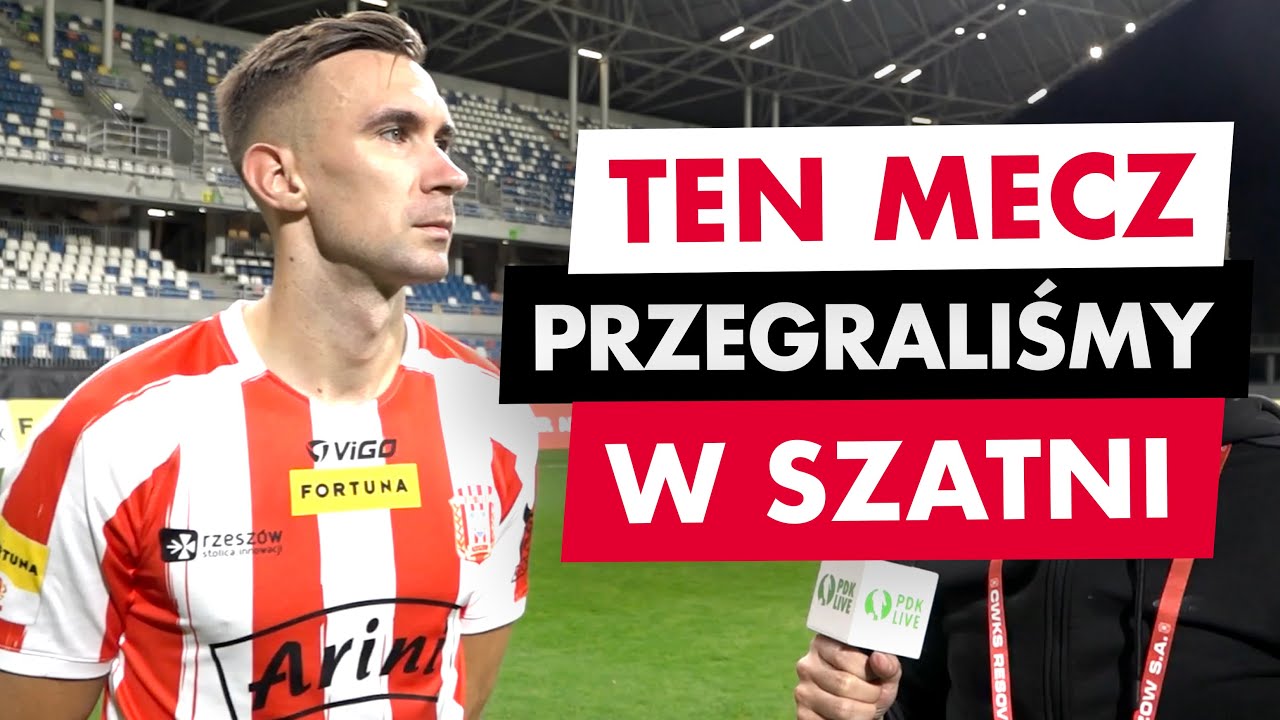Marcin Urynowicz po porażce z Arką: To był mecz na remis