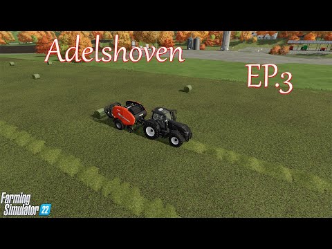 Farming Simulator 22: Baling With Course Play And Auto Drive