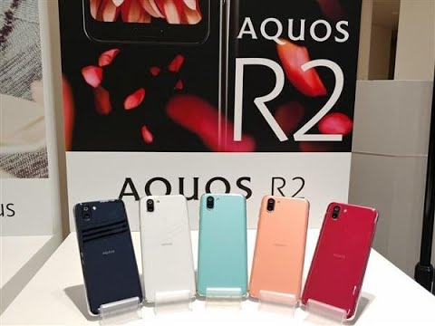 new video how to software update sharp aquos r2 android 8 to android 9 F9