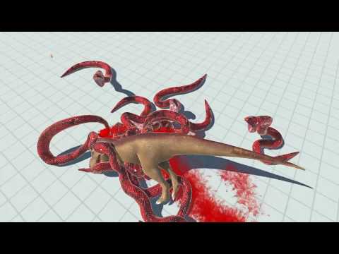 TREX vs 10x EVERY UNITPT2   Animal Revolt Battle Simulator