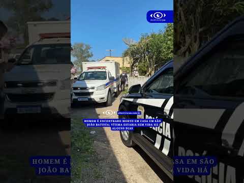 Homem é encontrado morto dentro de residência em São João Batista