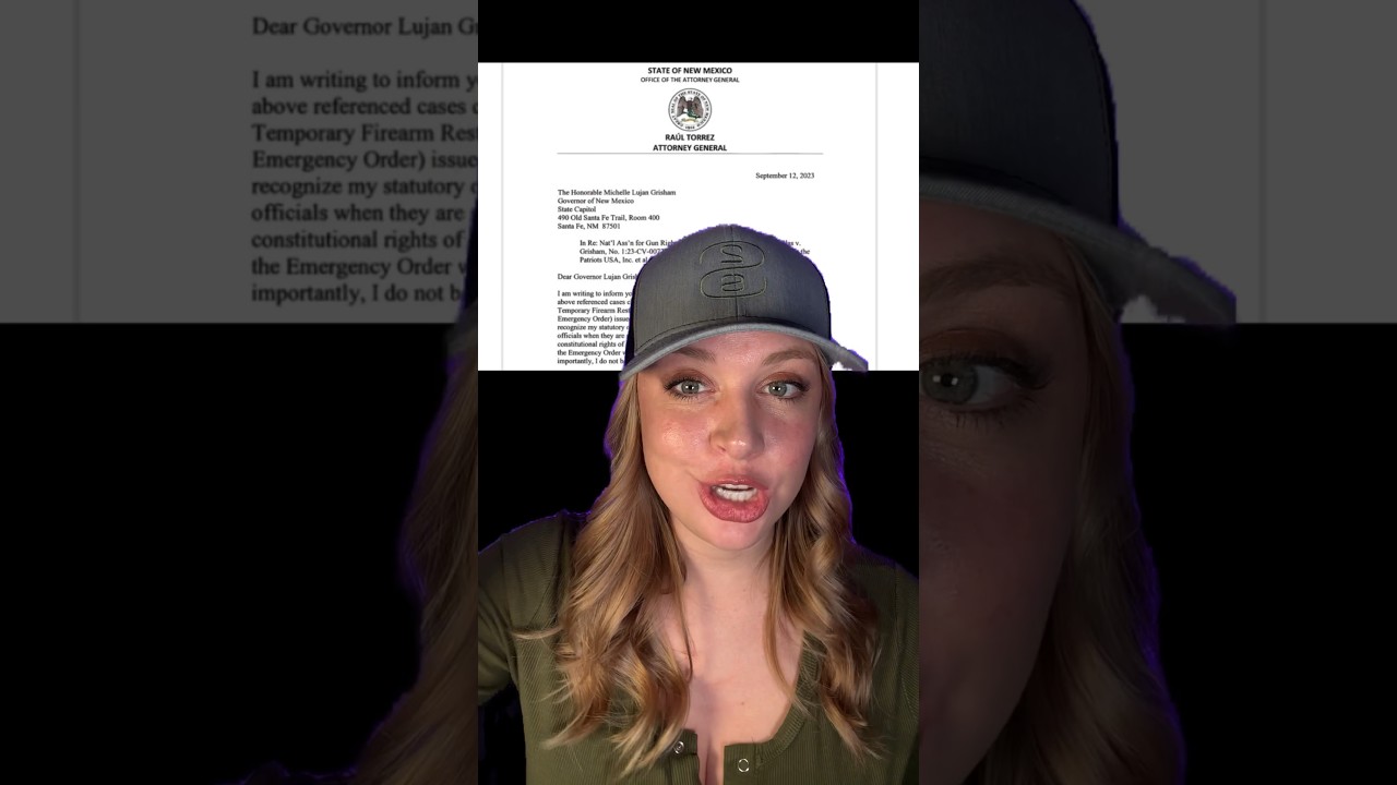 Attorney General general uses BRUEN to put Gov. in her place #shortsvideo #shortsfeed #shorts