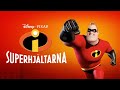 Disney Pixars Superhjältarna The Incredibles Snart På Bio Reklam Hyrfilm VHS