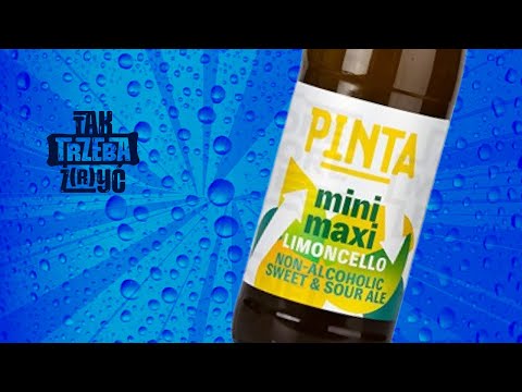 Degustacja PINTA Mini Maxi Limoncello | piwo w stylu Sweet & Sour Ale | cytrynowe piwo | test piwa
