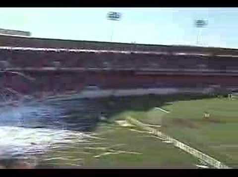 Inter x  Goias entrada em campo