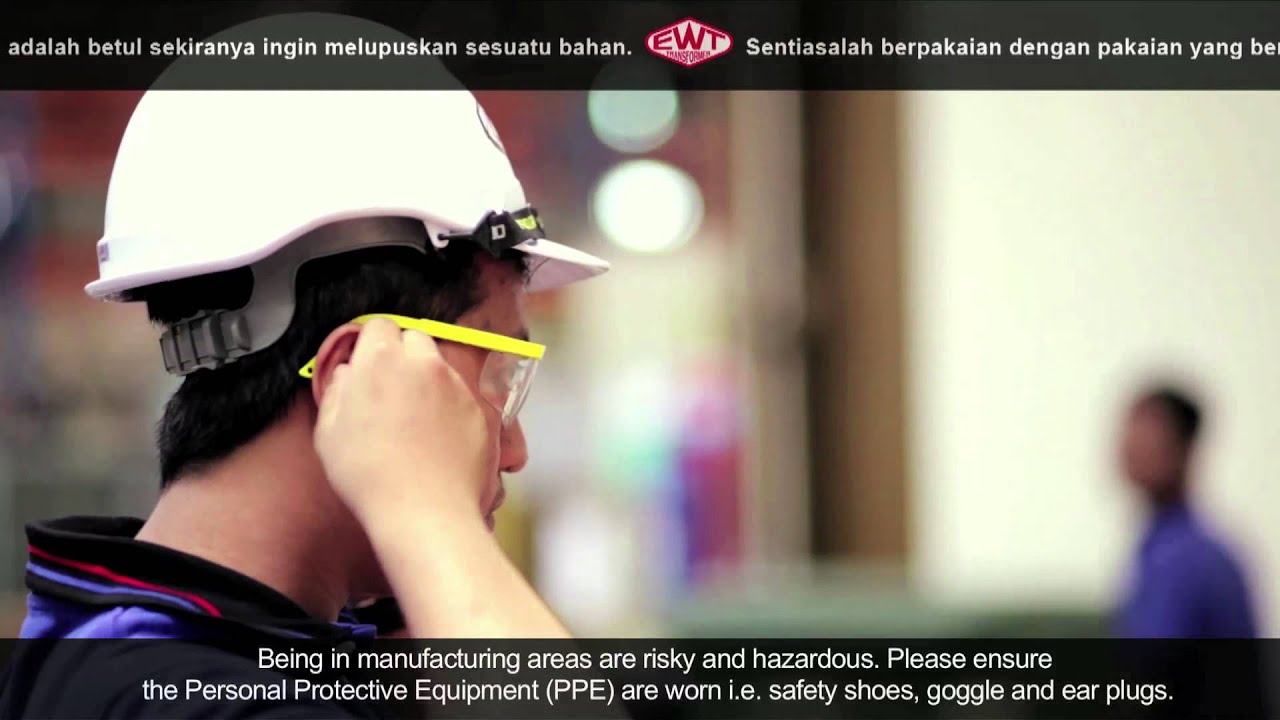 EWT Transformer Safety, Health and Environment Briefing Video