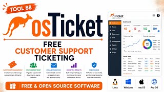 Tool 88 | osTicket: Free Customer Support Ticketing | Free & Open Source Software | Uplatz