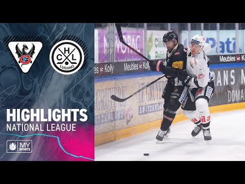 Fribourg vs. Lugano 3:2 n.V. – Highlights National League
