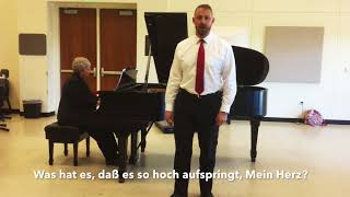 Winterreise, D 911; Op 89 Die Post Schubert, Franz, Madison Jonas, West Texas A&M Fall 2017