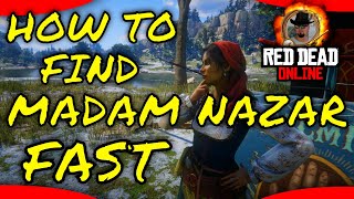 RDR2 - How to find Madam Nazar easily in Red Dead Online