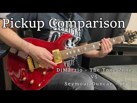 Pickup Comparison DiMarzio THE TONE ZONE vs Seymour Duncan JB