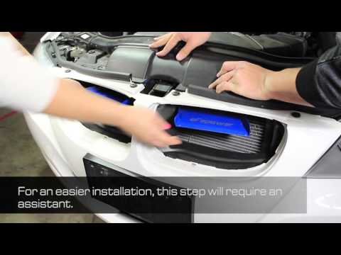 How to Install aFe POWER 06-13 BMW 3-Series (E9x) L6/V8 Dynamic Air Scoop (54-11478-X)