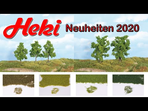 Die #Heki Neuheiten 2020 in der Übersicht - Landschaftsgestaltung nach dem Vorbild der Natur