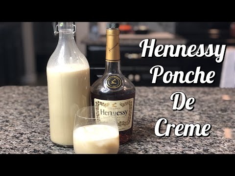 How to Make Hennessy Ponche De Creme | Ponche Crema | Punch ah Creme | Dairy Free