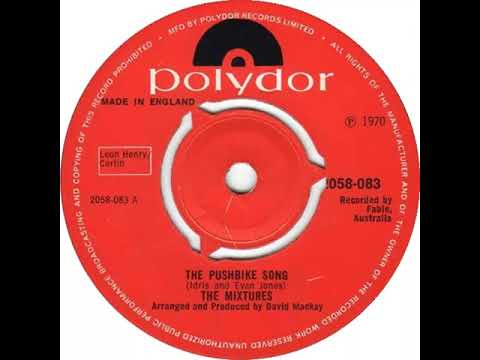 UK New Entry 1971 (8) The Mixtures - The Pushbike Song