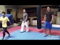 Kanchha Lal Waiba With Karate Team