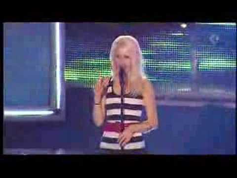 Idol 2007 (Swedish Idol) - Amanda Jensen - Don´t Hate On Me