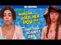 Big Brother Spoilers Veto Ceremony Results Morgan Plays Veto Ava Hated Kissgate Bb27